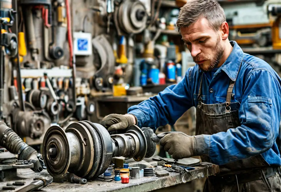 Замена привод передний левый Форд Транзит