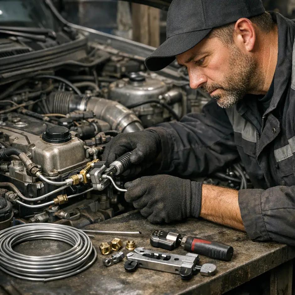 Изготовление тормозной трубки