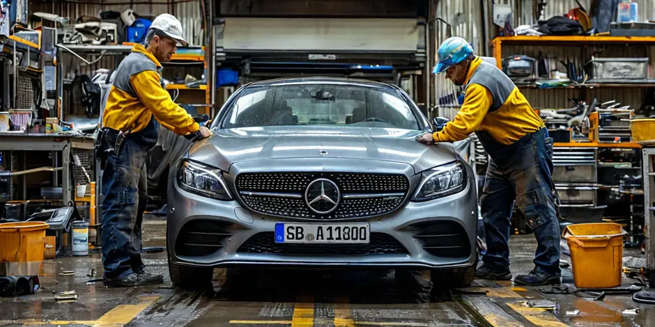 Замена фильтра салона Мерседес Спринтер