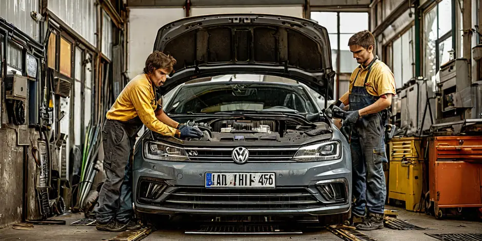 Замена воздушного фильтра Фольксваген Крафтер