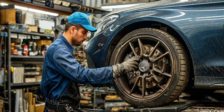 Замена заднего тормозного диска Мерседес Спринтер