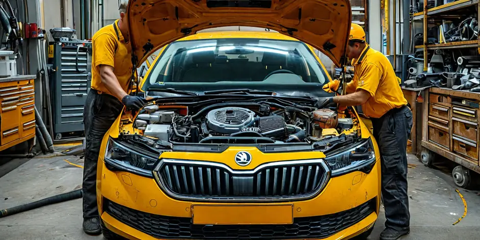 Замена воздушного фильтра Шкода Октавия