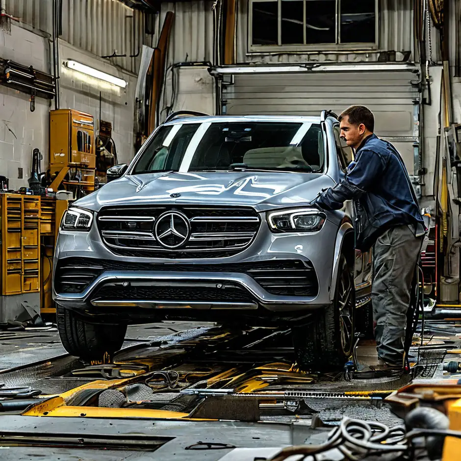 Снятие и установка защиты картера Мерседес Спринтер