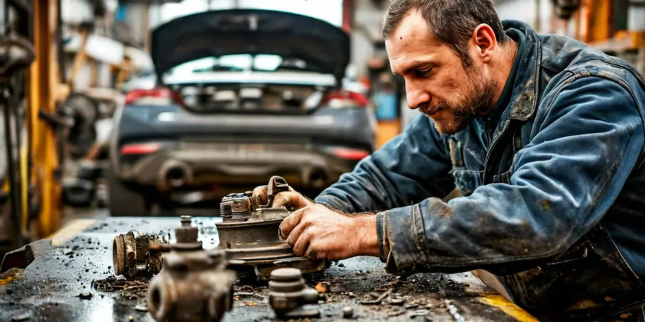 Замена шаровой опоры Форд Транзит