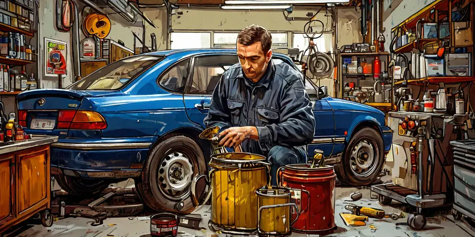 Замена масла моторного Киа Соренто