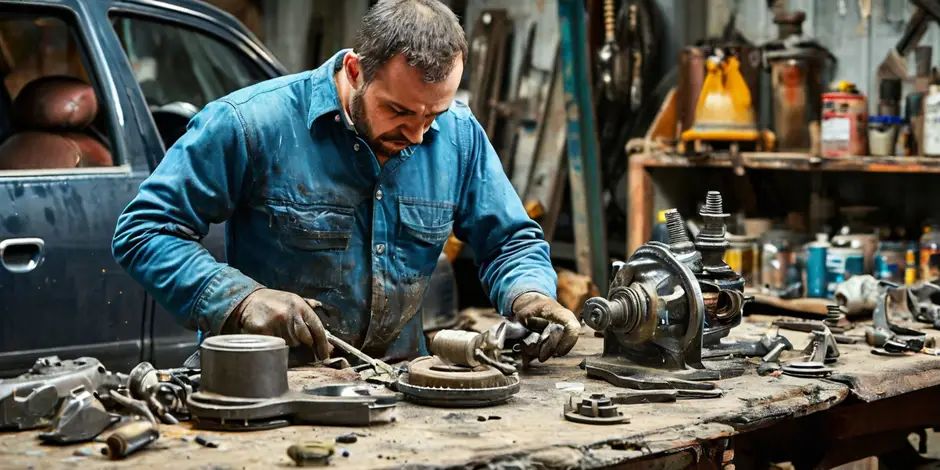 Замена шаровой опоры Пежо Боксер