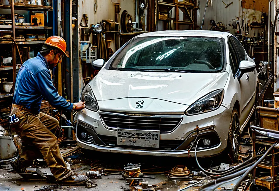 Замена основного радиатора Пежо Боксер