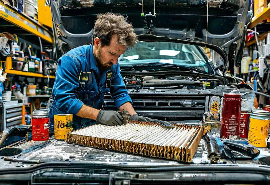 Замена фильтра салона Ленд Ровер Фрилендер 2