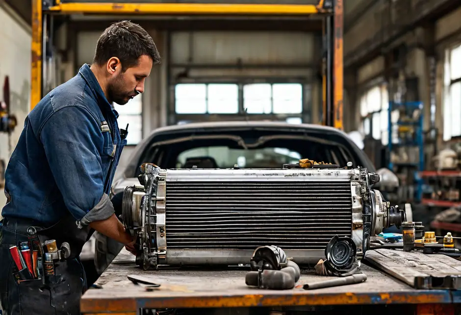 Промывка интеркулера Форд Транзит