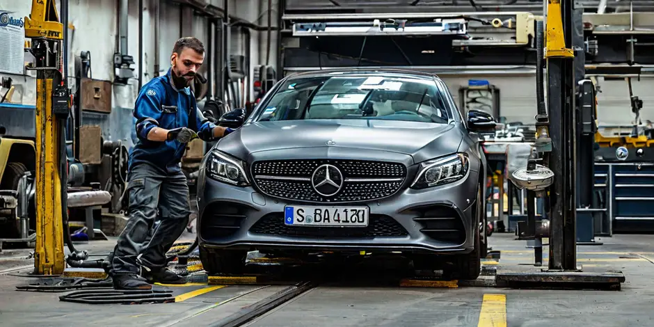 Регулировка углов установки колес Мерседес Спринтер