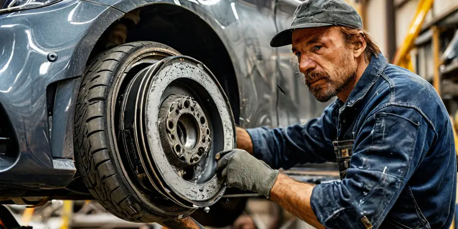 Замена переднего вентиляционного тормозного диска (1 шт) Мерседес Спринтер