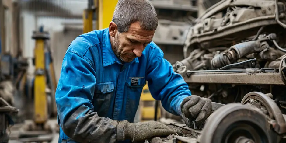 Снятие и установка переднего нижнего рычага Форд Транзит