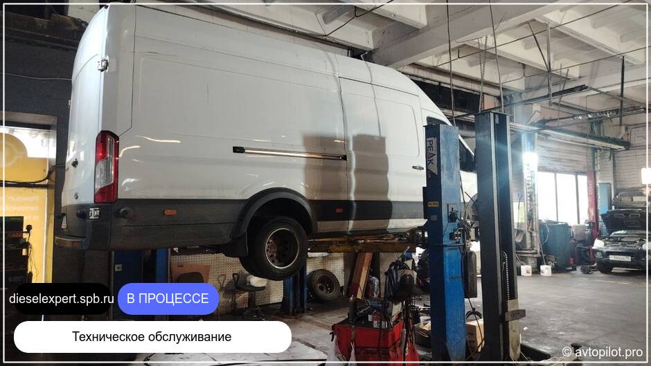 Форд Транзит 2.2 TDCI 2019: комплексный ремонт подвески, тормозов и ручника 