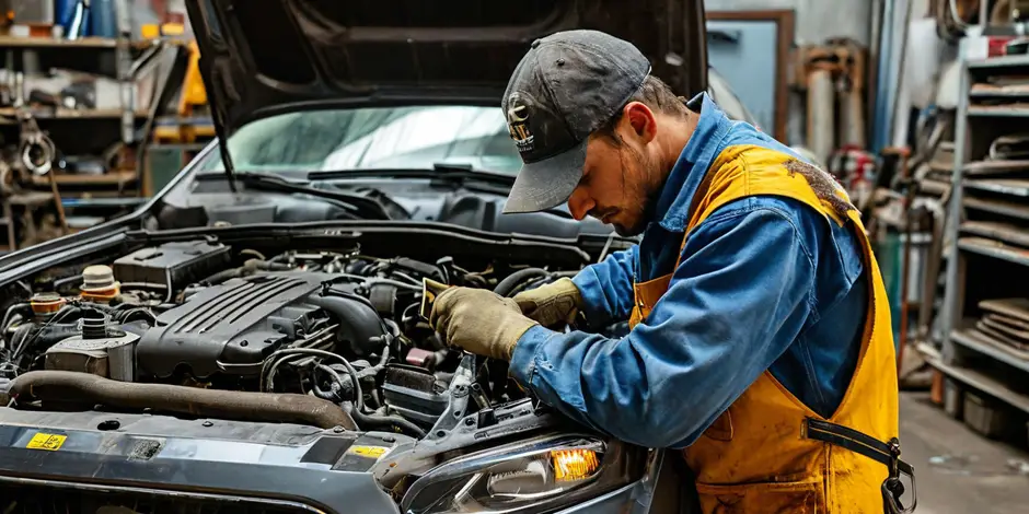 Замена масла в двигателе и масляного фильтра Форд Транзит