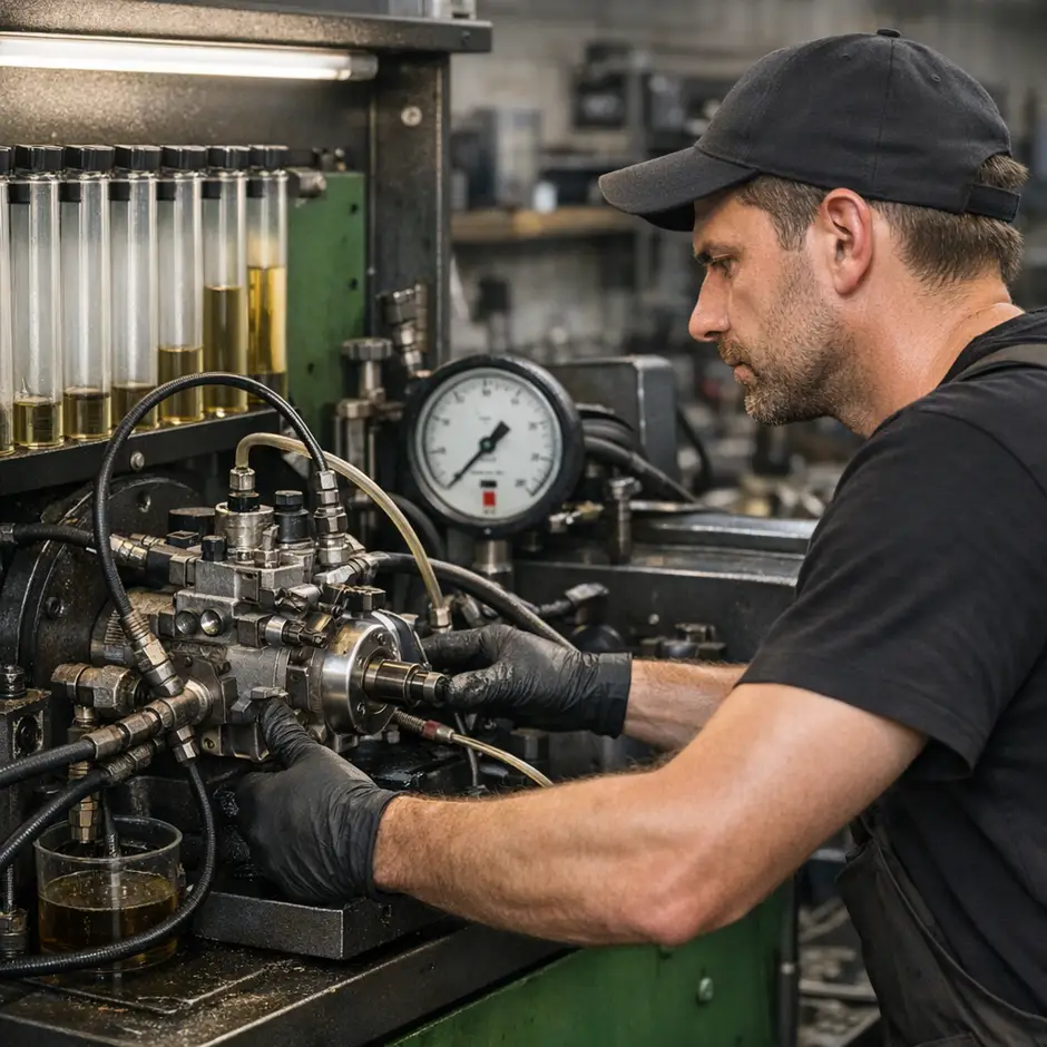 Стендовая проверка ТНВД