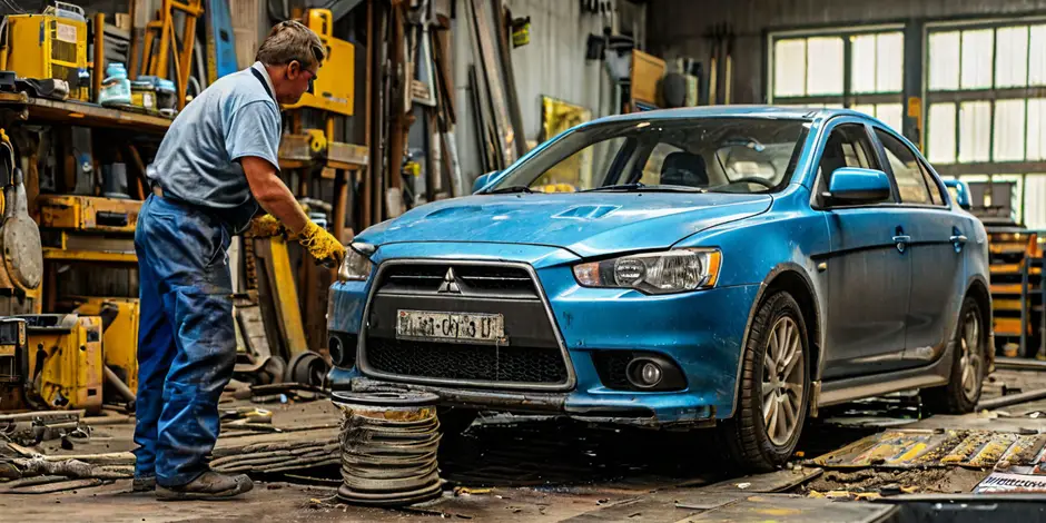 Замена воздушного фильтра Митсубиси Л200