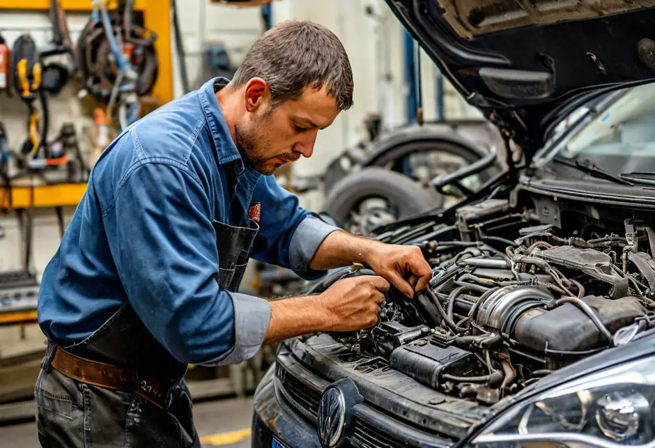 Регулировка ручника Фольксваген Крафтер