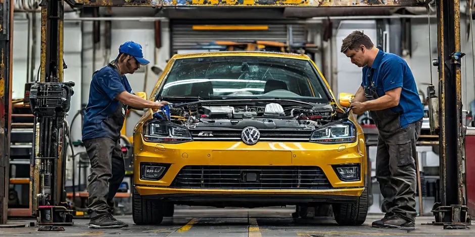 Замена масла в двигателе и масляного фильтра Фольксваген Крафтер