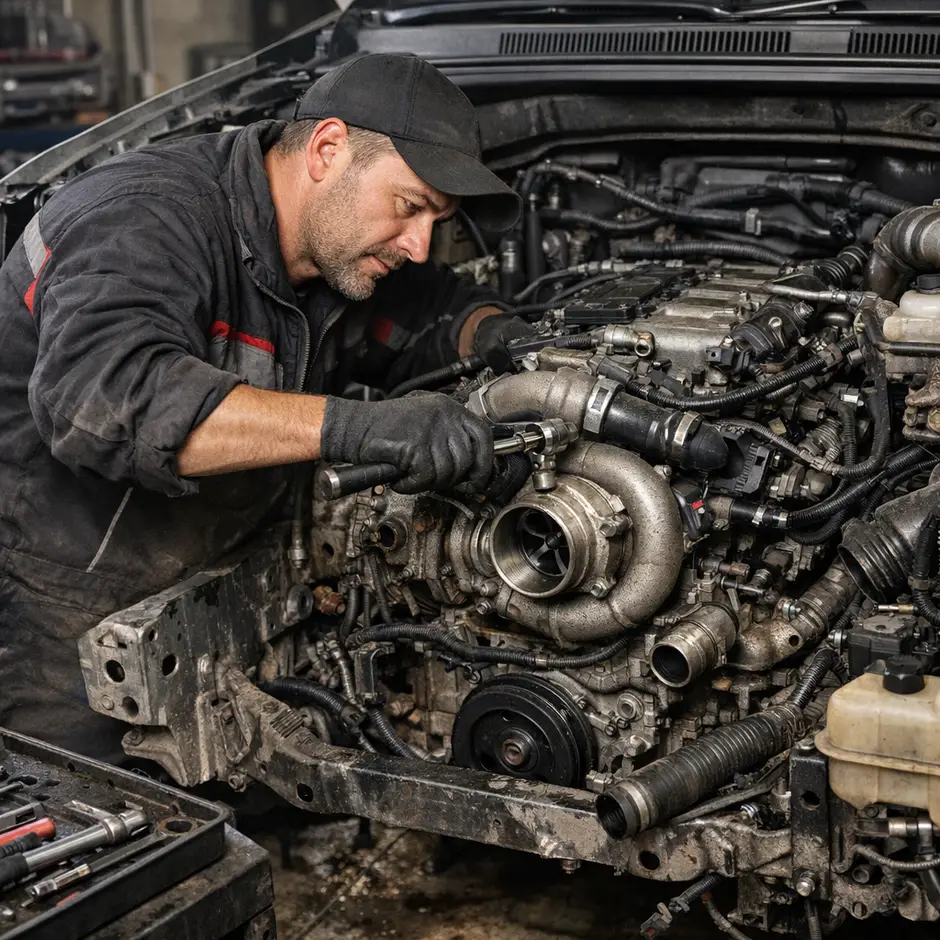 Разборка и сборка передней части автомобиля