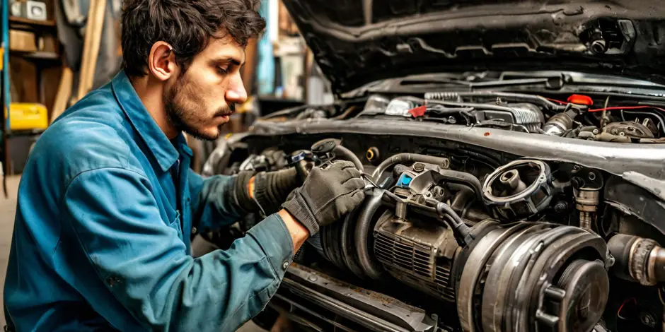 Замена фильтра топливного Санг Йонг Кирон