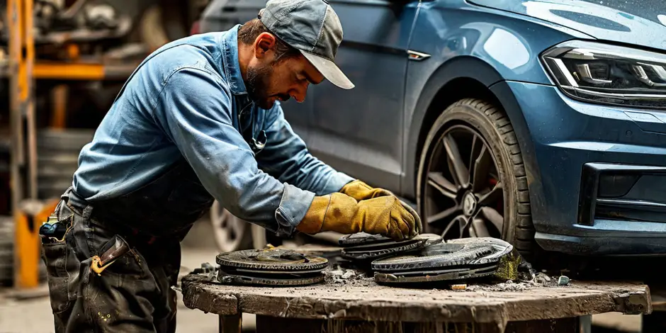 Замена комплекта задних тормозных колодок Фольксваген Крафтер