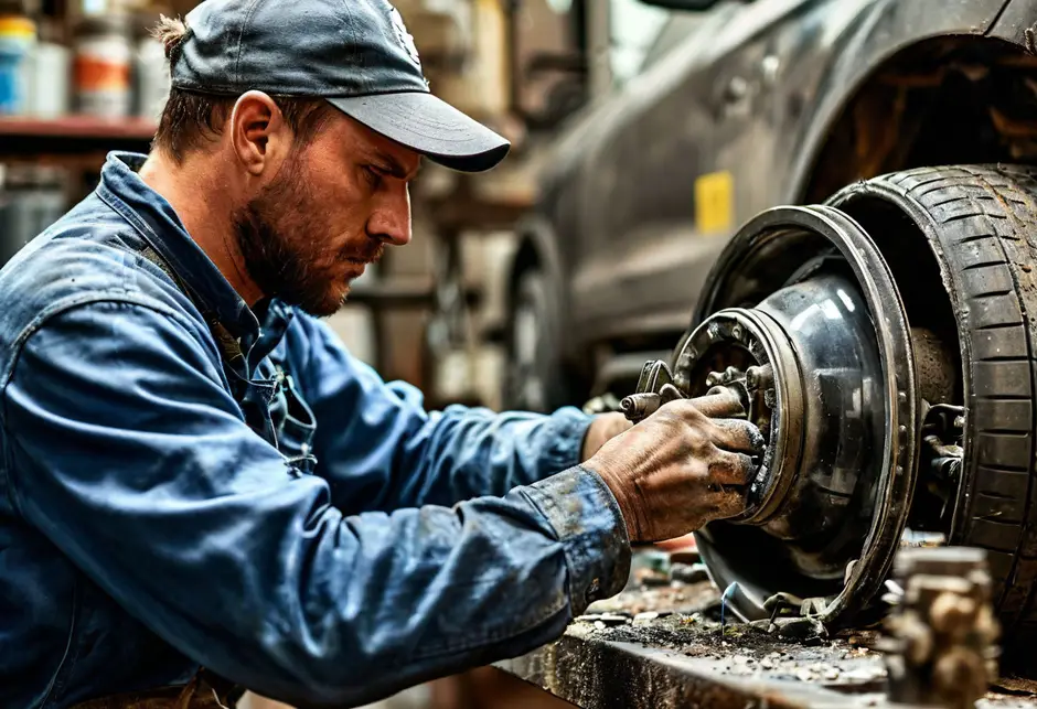 Чистка/смазка/разработка суппорта Мерседес Спринтер