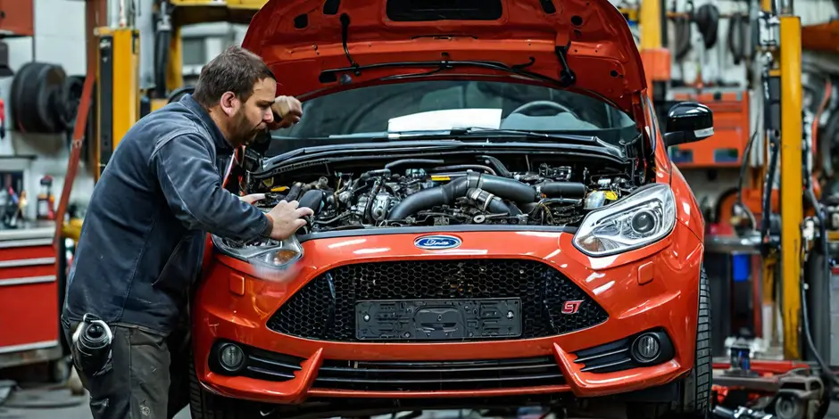 Снятие и установка двигателя Форд Транзит