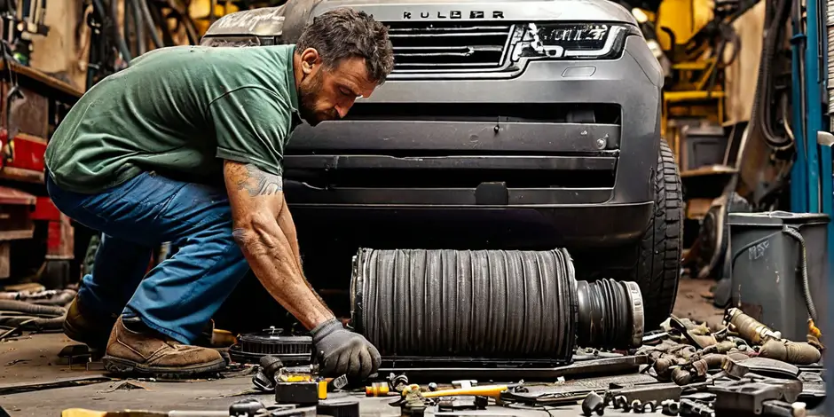 Замена воздушного фильтра Ленд Ровер Рендж Ровер