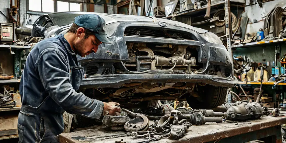 Снятие и установка переднего нижнего рычага Фиат Дукато