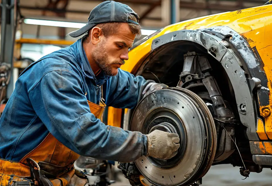 Замена переднего вентиляционного тормозного диска (1 шт) Фиат Дукато