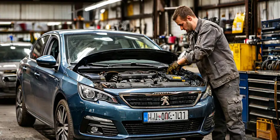 Замена масла в двигателе и масляного фильтра Пежо Боксер