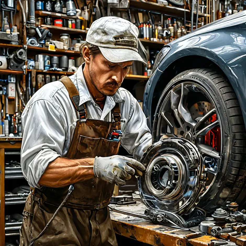 Замена переднего тормозного диска Мерседес Спринтер