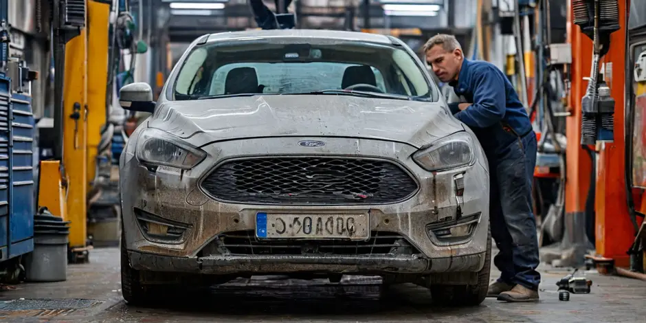 Замена сайлентблока заднего переднего рычага Форд Транзит