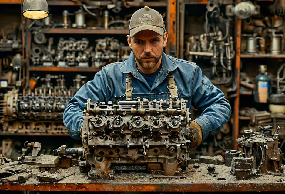 Фрезеровка поверхности головки блока Форд Транзит