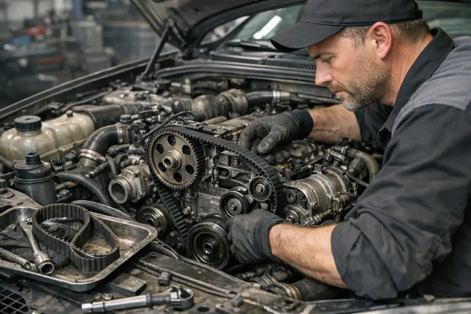 Замена ремень ГРМ