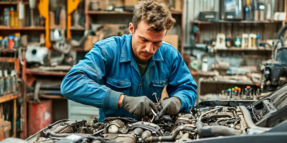 Чистка и фрезеровка колодца форсунки Санг Йонг Кирон