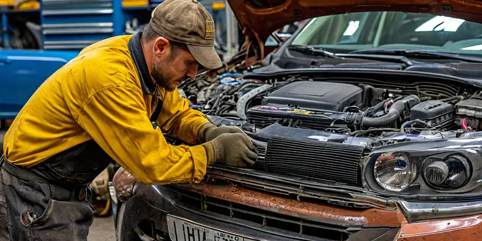 Замена воздушного фильтра Киа Соренто