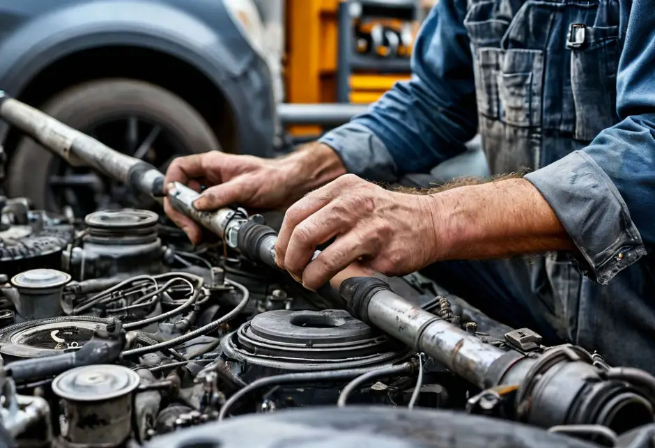 Замена троса ручного тормоза Пежо Боксер