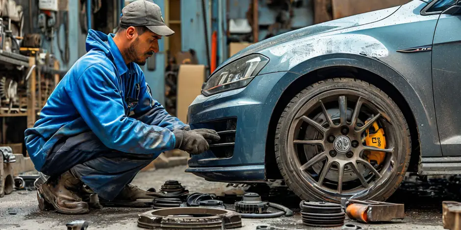 Замена комплекта передних тормозных колодок Фольксваген Крафтер