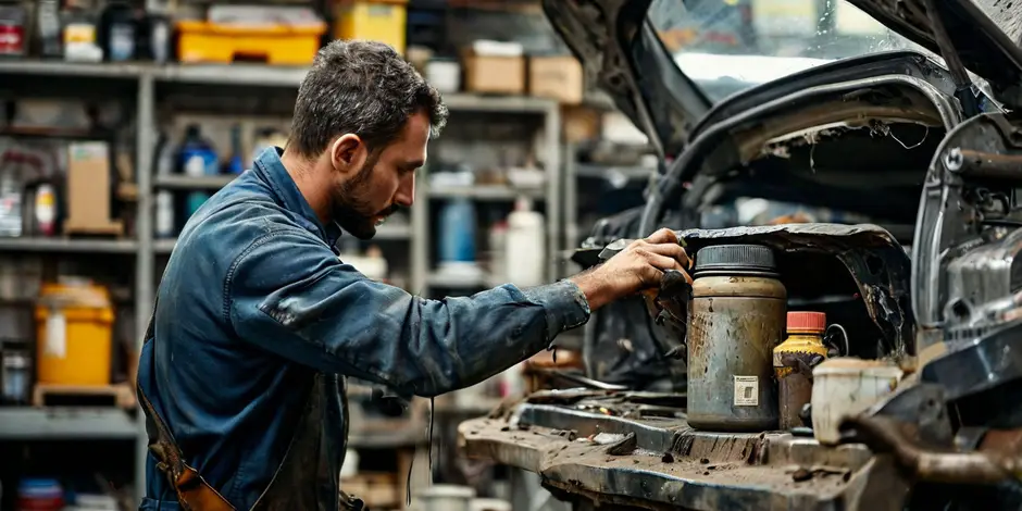 Замена масла моторного Митсубиси Л200