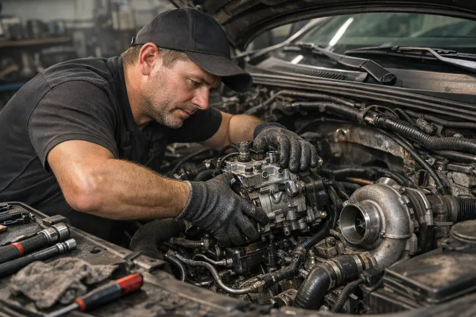 Снятие и установка ТНВД Шевроле Каптива