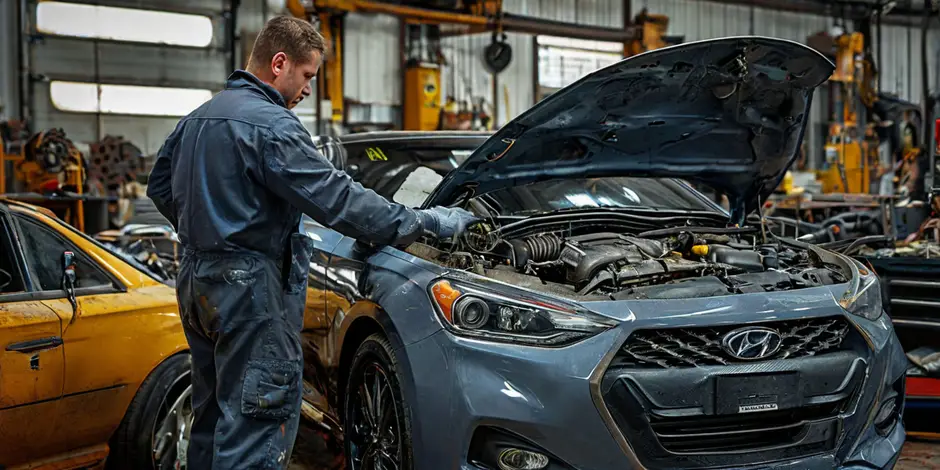 Замена масла в двигателе и масляного фильтра Хендай Старекс