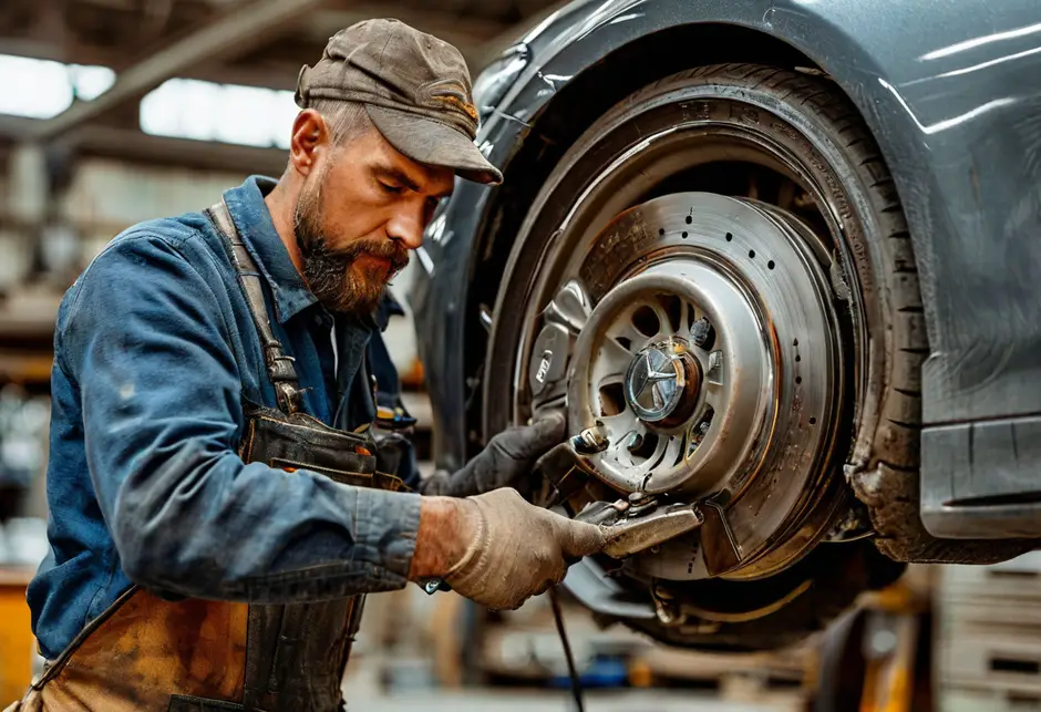 Замена колодки тормозные задние дисковые комплект Мерседес Спринтер